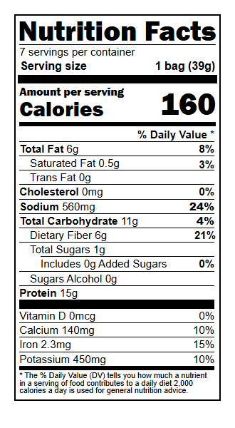 1000120 Nutrition Facts