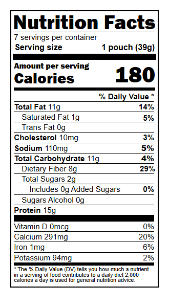 1000410 Nutrition Facts