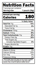 Ideal Protein Salted Caramel Chocolate Clusters Nutrition Facts - 15g Protein