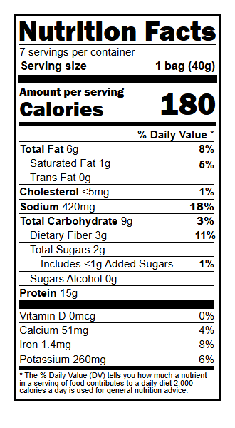 1000844 Nutrition Facts