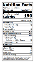 Ideal Protein Trail Mix Nutrition Facts - 15g Protein Per Serving