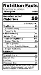 Ideal Protein Maple Syrup Nutrition Facts - Zero Calorie Sugar Free Maple Syrup