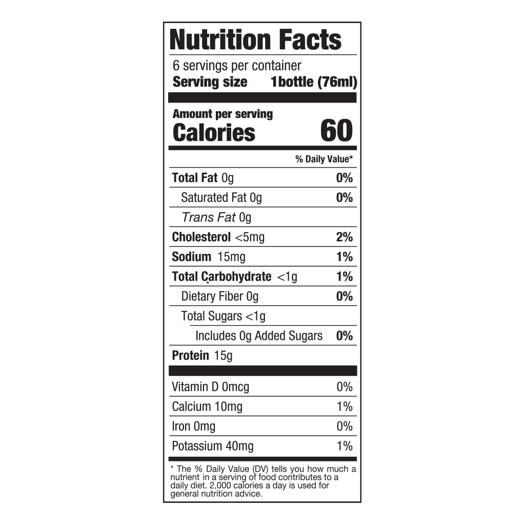 US03161 Nutrition Facts