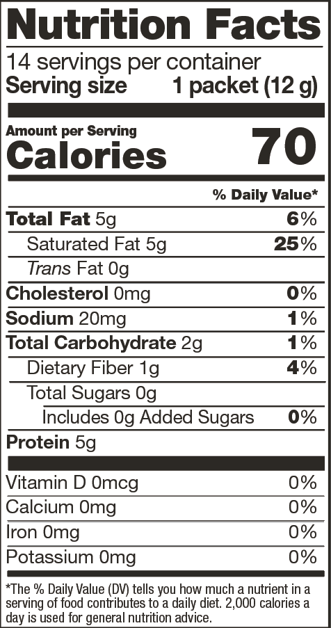 US03163 Nutrition Facts