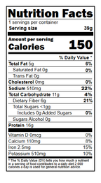Ideal Protein Pizza Crisps Nutrition Facts - 15g Protein Per Serving