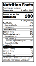 Ideal Protein Strawberry Wafers Nutrition Facts - 15g Protein Per Serving