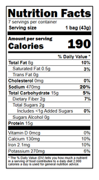 Ideal Protein Dill Pickle Zippers Nutrition Facts - 15g Protein Per Serving