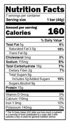 Ideal Protein Chocolate Mint Bars Nutrition Facts - 15g Protein Per Bar