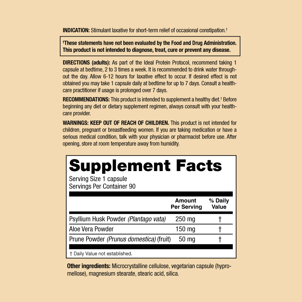 US10255 Nutrition Facts