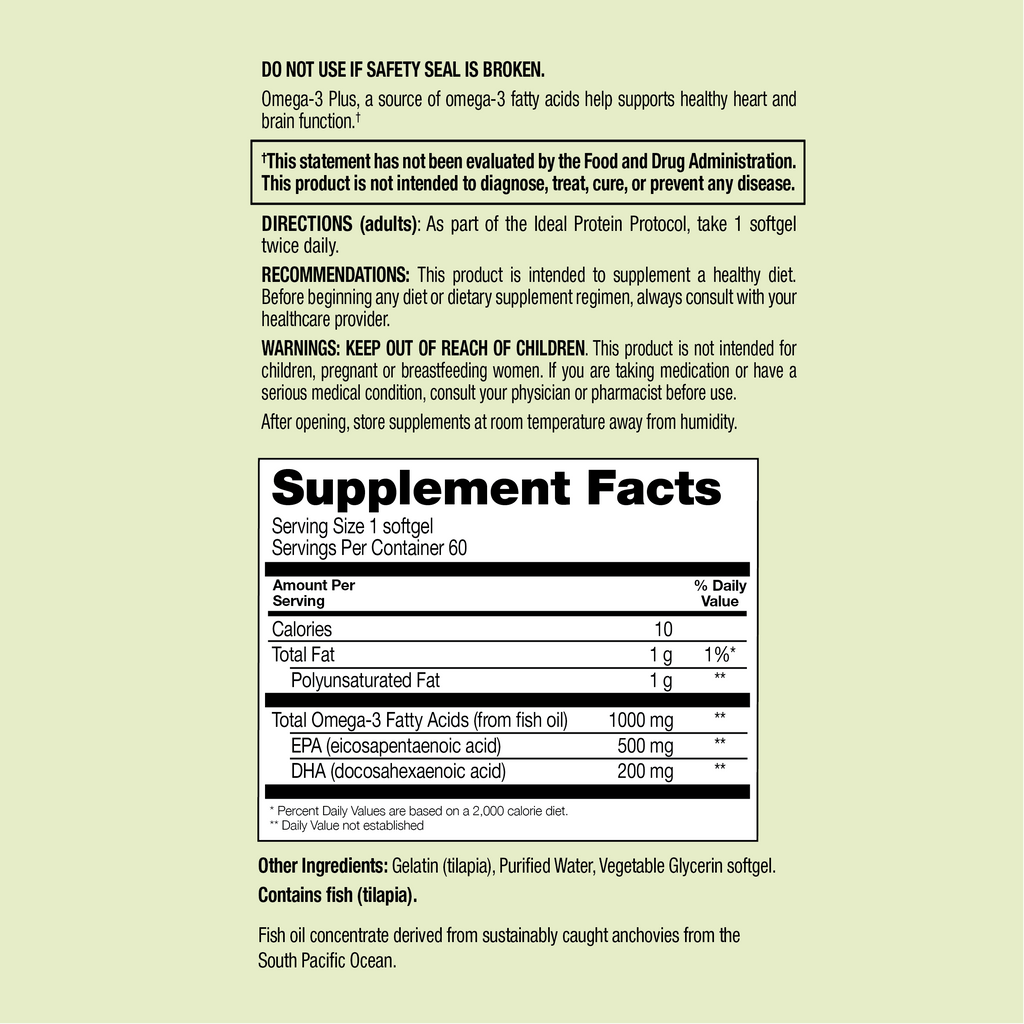 US10378 Nutrition Facts